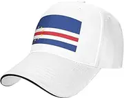 [SSIULUS] Flag of Cape Verde Casquette Cap Hats,Trucker,Baseball Cap with Snapback,Perfect for Summer,Golf