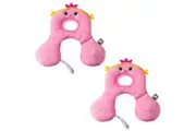 2PK Benbat Total Support Car Seat Headrest Head Neck Travel Baby Pillow Fairy PK
