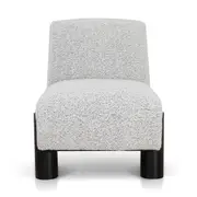 Deandre Armchair - Pepper Boucle