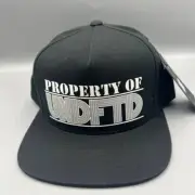 Property of Undefeated Hat Men Black Snap Back Cap New