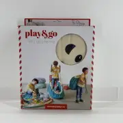 Play&Go Panda Toy Storage Bag & Kids Play Mat 140cm | Organizer for Lego, Bricks