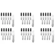 60 PCS Empty Storage Cartridges suitable for 1.0ML Glass Ceramics Easy to Fill,Black and White As Shown
