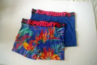 在飛比找Yahoo!奇摩拍賣優惠-Superdry 極度乾燥 Boxers  男生 四角內褲 