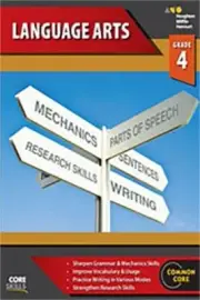Steck-Vaughn Core Skills Language Arts: Workbook Grade 4 (Paperback or Softback)