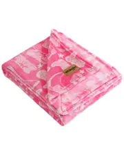 Wrangler Knockin Boots Ultra Soft Plush Fleece-Reversible Throw Blanket