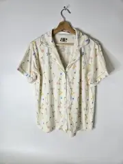 brixton phoenix Womens Cherry Pijama Set Viscose Bamboo Size M