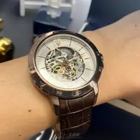 在飛比找ETMall東森購物網優惠-MASERATI 瑪莎拉蒂男女通用錶 46mm 古銅色圓形精