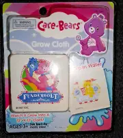 Rare American Greetings Care Bears Funderbolt Magic Growth Cloth / Baby Towel