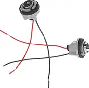 TOKIDNY 2pcs Tail Light Socket Harness Adapter Pre Wiring Sockets for Easy Installation All Vehicle Types Versatile Compatibility for Brake and Turn Signal Lights