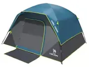 Tents for Camping 4/8 Person Waterproof Quick Setup Folding 8 person Dark Blue