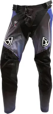 MUGENRACE Tumy Motocross Pants, black-blue, Size L for Men Black Blue