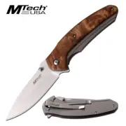 FOLDING BLADE -M-Tech (MT-968SBW) 3.5" Framelock Knife