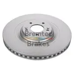 Bremtec Euroline High Carbon Brake Rotor, BDR22357ELH
