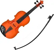 Yardwe 1Set Violin for Strings Music Instrument for Realistic Design with Cartoon Pattern for Birthdays and Music Lovers