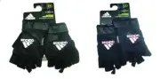 Adidas Climalite Adjustable Size S M L Essential Gloves Black/White/Pink New NWT