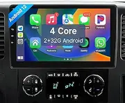 Leadfan Car Radio for Chevy Chevrolet Silverado Tahoe GMC Sierra Buick Yukon Stereo Upgrade with Wireless Carplay Android Auto 10.1'' IPS Touchscreen Bluetooth WiFi GPS Navigation SWC Backup Camera