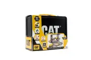 CAT Little Machines Store N Go Playset with Vehicles and Construction Accesso...