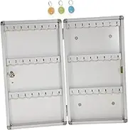 NUOBESTY Key Holder Wall Mount Key Box Anti-wear Key Storage Tags for Home Office