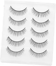 DEARMAMY Super Soft 3d Fiber False Lashes Natural Look Strip Lashes for Women Eyelash Set