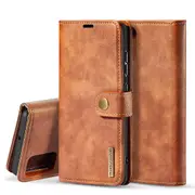 DG.Ming Samsung Galaxy A51 4G Detachable Wallet Folio Case Cover A515 [Brown]