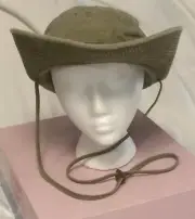 MAGELLAN Floatable Sage Green SPF50 Adjustable Fishing Boonie Hat w/Chin Strap