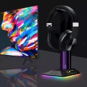 RGB Headphones Stand Gaming Headphones Holder for Earphone Accessories Table