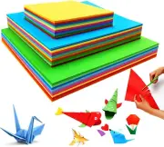 Origami Paper Square Colour Fold Craft Paper for Kids DIY Arts and Crafts Projec