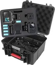 Smatree GA700-3 Waterproof Hard Case Compatible for GoPro Hero 11/10/9/8/7/6/5/4/3 Plus/3/GoPro Hero 2018/DJI OSMO Action Camera, 11.7 Liter(Camera and Accessories Not Included)