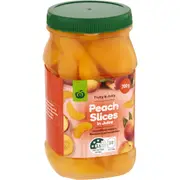 Woolworths Peach Slices In Juice 700g
