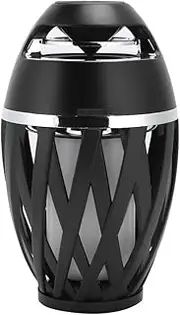 Portable Speaker,Portable LED Flame Light Wireless Speaker,3D Surround Sound Speaker for Party Home Outdoor Travel Camping