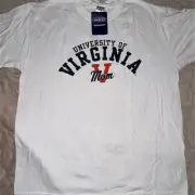 University of Virginia "Mom" Women's T-Shirt White XL Graphic UVA NWT