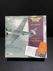 Corgi 49205 Messerschmitt Bf109E w/ Reproduction Captured Notes Airplane 1:72