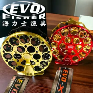 海天龍釣具~ EVO海力士 限量版 妙之技 前打輪 ZN-95 輕量 大口徑 捲線器 前打輪 前打 落入 黑吉