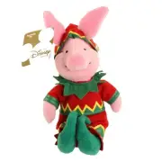 Disney Bean Bag Plush - ELF PIGLET (Winnie the Pooh) (10 inch) - Mint w/Tag