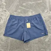 Patagonia Barely Baggie Shorts Womens XL Tidepool Blue 2.5" inseam quick dry NEW