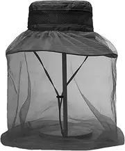 Head Net Hat for Men | Hiking Gnat Net for Face | Summer Anti-Gnat Quick-Drying Wide-Brim Sunscreen Neck Net Outdoor Adventure
