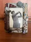 GOLF PICTURE FRAME 8 X 6 Inch Cracker Barrel 3D Rustic-New￼￼￼￼￼