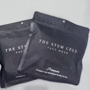 The Stem Cell Face Mask Premiums Black 30 Pieces × 2 set AKARI NEW Japan