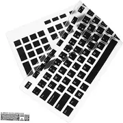 1Pc Shape Keyboard Cover for Wired Keyboard Dust and Keyboard Protector Ultra Thin Design Black Color