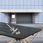 T Handle for Garage Doors Includes Two Keys Convenient Replacement Option