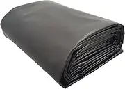 Black Pond Liners Flexible Underlay 4x6m 5x8m 6x7m 8x10m 10x12m Fish Pond Impermeable Membrane for Garden Ponds, Artificial Lake, Fountains and Waterfall(4x8m(13.1x26.2ft))