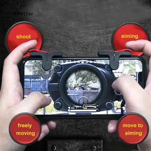 Dobt-gaming Trigger Button 手機遊戲控制器遊戲手柄適用於 PUBG Android iOS