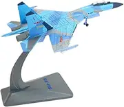 Oshhni 1/144 Scale Fighter Model,Airplane Model Desktop Decoration Attack Plane Model Aircraft for Bookshelf Living Room Bar Decor