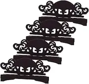 Ipetboom 4pcs Folding Fan Stand Base Decorative Display Rack for Japanese Chinese Hand Fans Holder for Elegant Showcasing for Home Decor