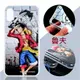 【航海王】iPhone X (5.8 吋) 城牆系列 彩繪保護軟套(魯夫)
