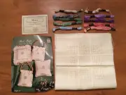 Needlepoint w Floral Monza - 10 Mouline Special DMC Thread, Pattern