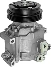 1011063 Air Conditioner Compressor & Clutch,Compatible for Toyota Echo 2000-2005 2004 2003 1.5L