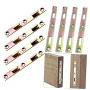 4 Set Bed Rail Fasteners Heavy Duty Bed Rail Brackets Bed Frame Rail Hardwa-5