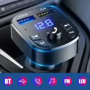 1Pcs MP3 Radio Adapter Bluetooth FM Transmitter Fast 2USB Charger Car Accessory (for: Porsche)