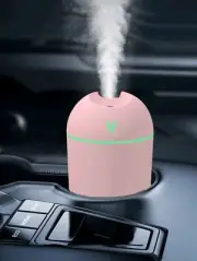 Minimalist humidifier and scent for cars, home, office.